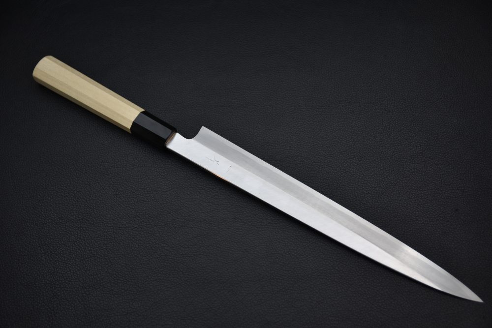 Hitohira Kikuchiyo Manzo Shirogami #3 Left-handed Yanagiba 270mm Ho
