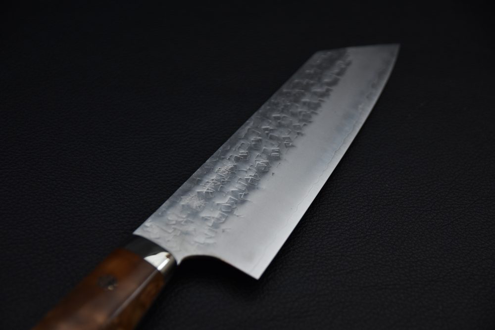 Yoshimi Kato SG2 Tsuchime Bunka 180mm Loupe D'érable