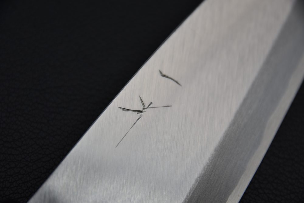 Hitohira Gorobei Aogami #2 Deba 135mm Ho