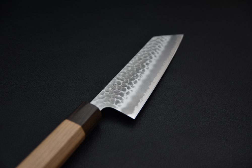 Hitohira Futana SB Migaki Tsuchime Bunka 170mm Cerisier