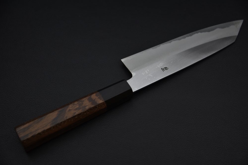 Hatsukokoro Shirahama Shirogami #2 Migaki Bunka 180mm Wenge