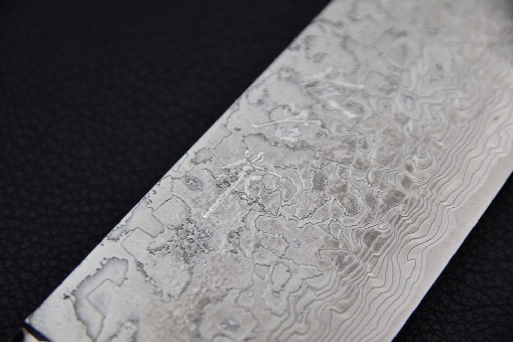 Takeshi Saji R2 Damascus Gyuto 210mm Corne De Cerf