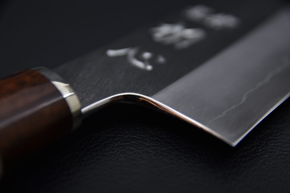 Nakagawa Uchi Hamono Ginsan Migaki Bunka 170mm Stag Horn