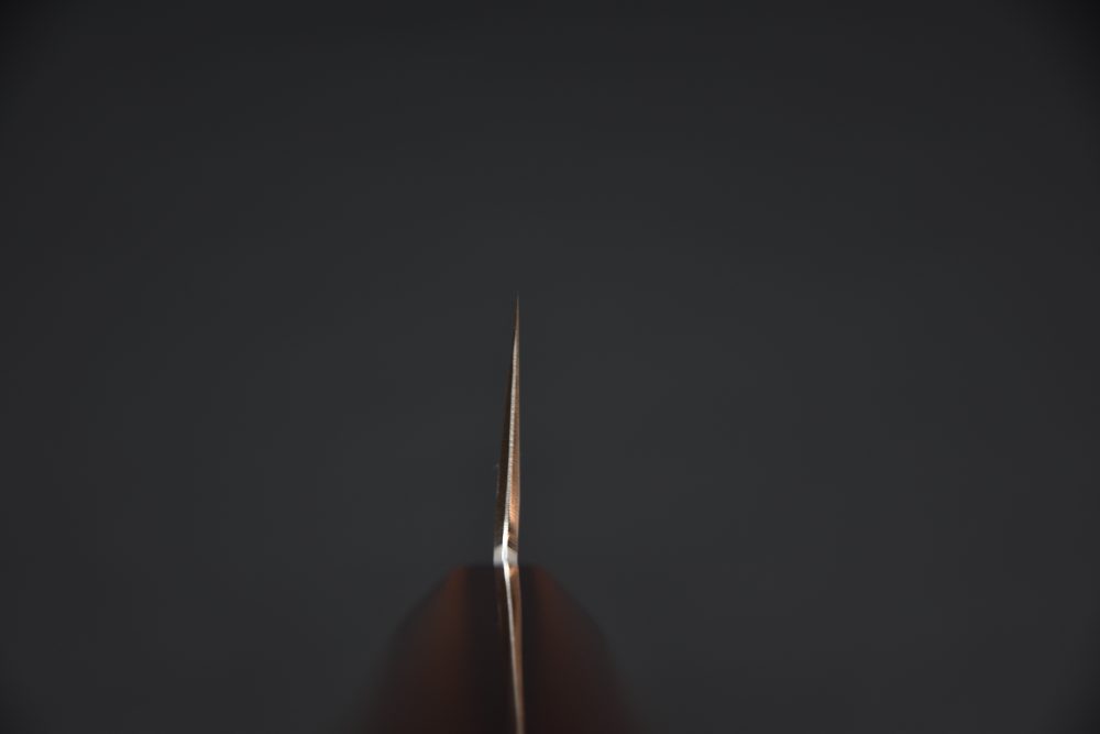 Hado Ginsan Damascus Bunka 180mm Kijiro Laqué