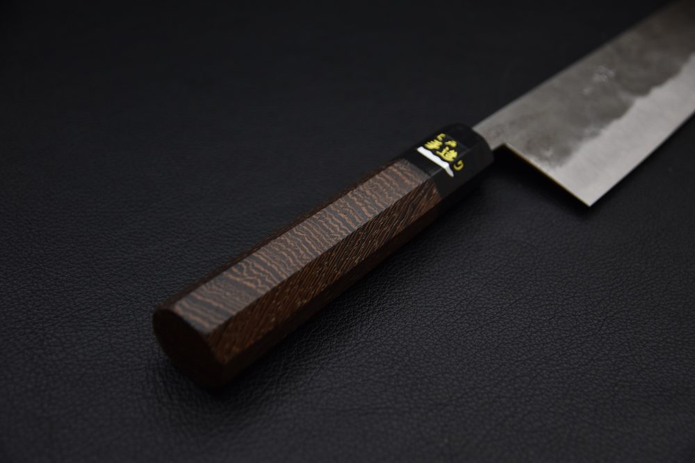 Goko Hamono Nashiji Shirogami Stainless Clad #1 Gyuto 240mm Tagayasan