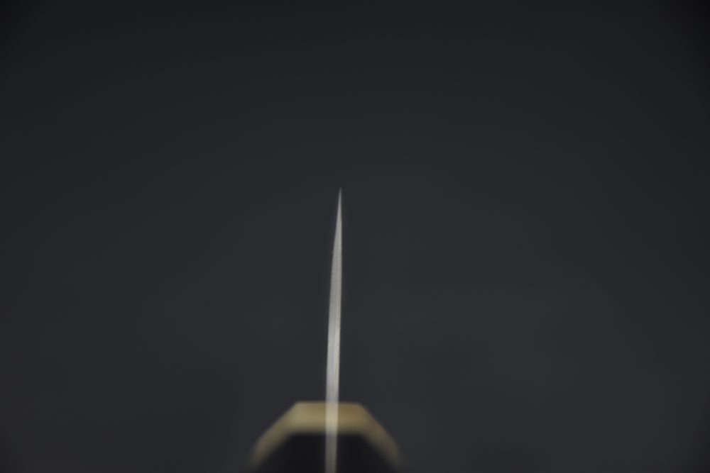 Nigara Hamono SG2 Anmon Damascus Kiritsuke Gyuto 210mm Ébène