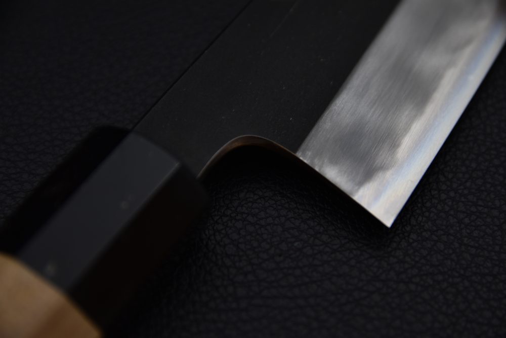 Hitohira Tanaka Kyuzo Aogami #1 Kurouchi Gyuto 210mm Cèdre Yakusugi