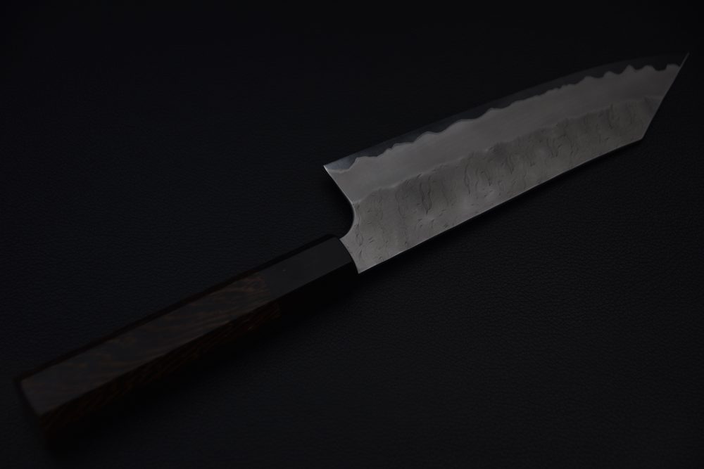 Nigara Hamono Aogami Super Migaki Tsuchime Bunka 180mm Tagayasan