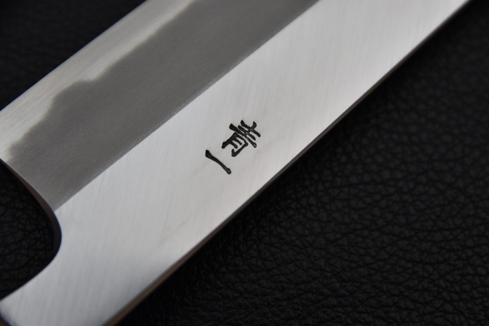 Hitohira Tanaka Kyuzo Aogami #1 Migaki Sujihiki 270mm Taihei Ébène