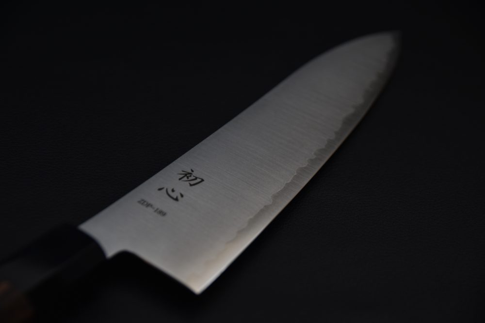 Hatsukokoro Hayabusa ZDP-189 Migaki Gyuto 210mm Wenge