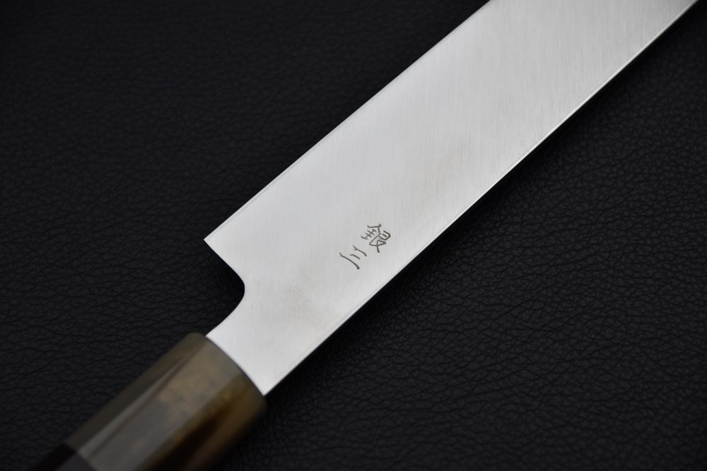 Hitohira Kikuchiyo Manzo Silver #3 Yanagiba 270mm Ebony