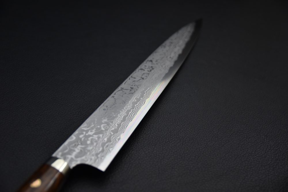 Yoshihiro Yauji Aogami #2 Damascus Yanagiba 300mm Ironwood