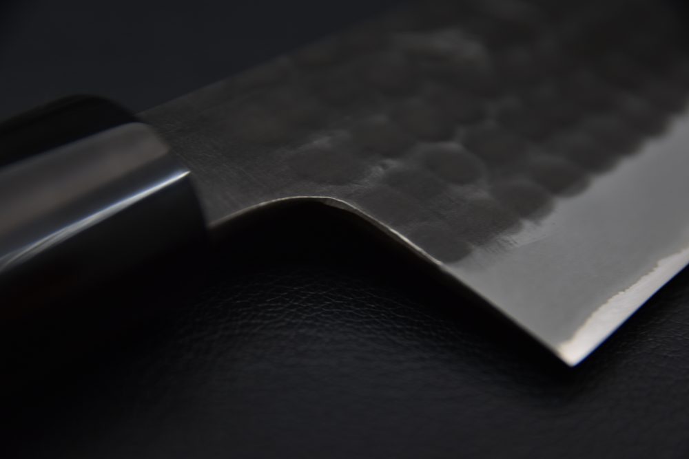 Hitohira Hinode Tsuchime Shirogami #2 Stainless Clad Gyuto 210mm Ho