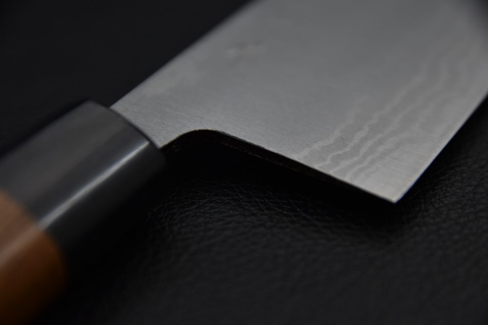 Hitohira GR Aogami #2 Damascus Nakiri 165mm Érable