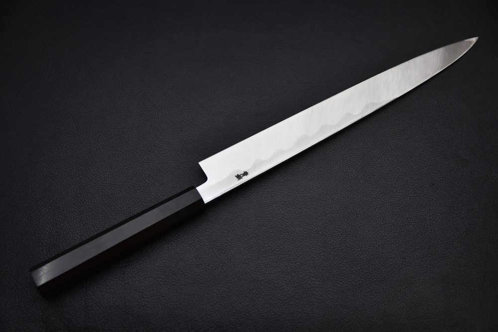 Hitohira Kikuchiyo Manzo Aogami #2 Yanagiba 300mm Ebony