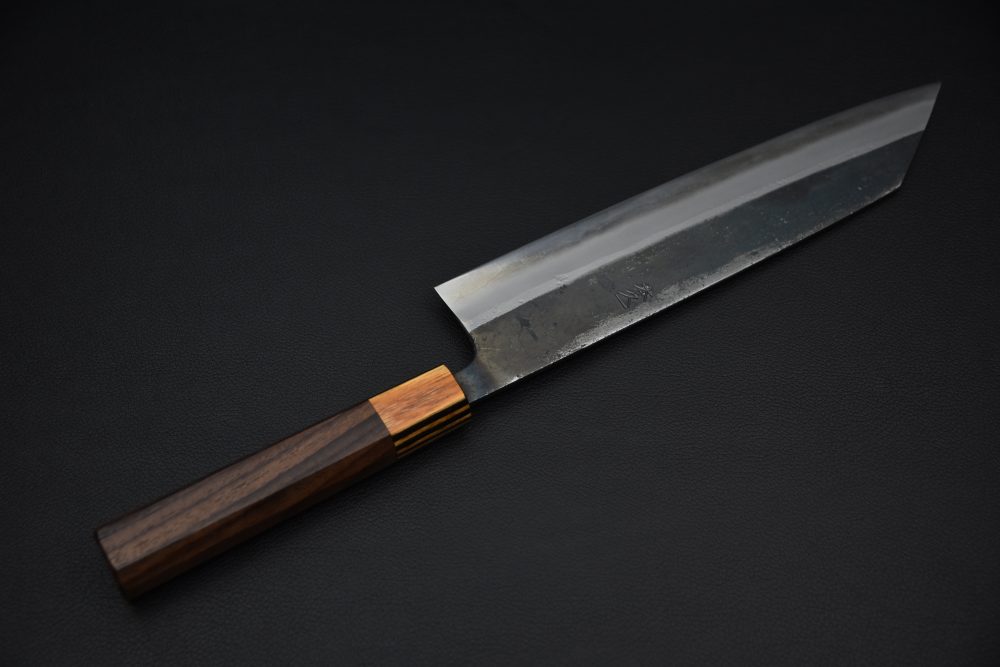 Motokyuuichi Aogami Super Kurouchi Kiritsuke Gyuto 240mm Bois De Rose