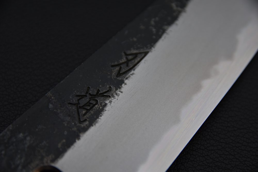 Hado Sumi Shirogami #2 Ko Bunka 135mm Burnt Oak
