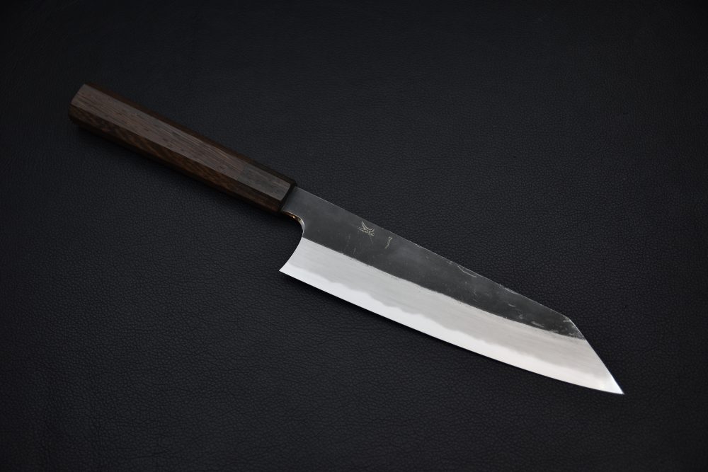 Hitohira Togashi Shirogami #2 Kurouchi Kiritsuke Gyuto 210mm Tagayasan