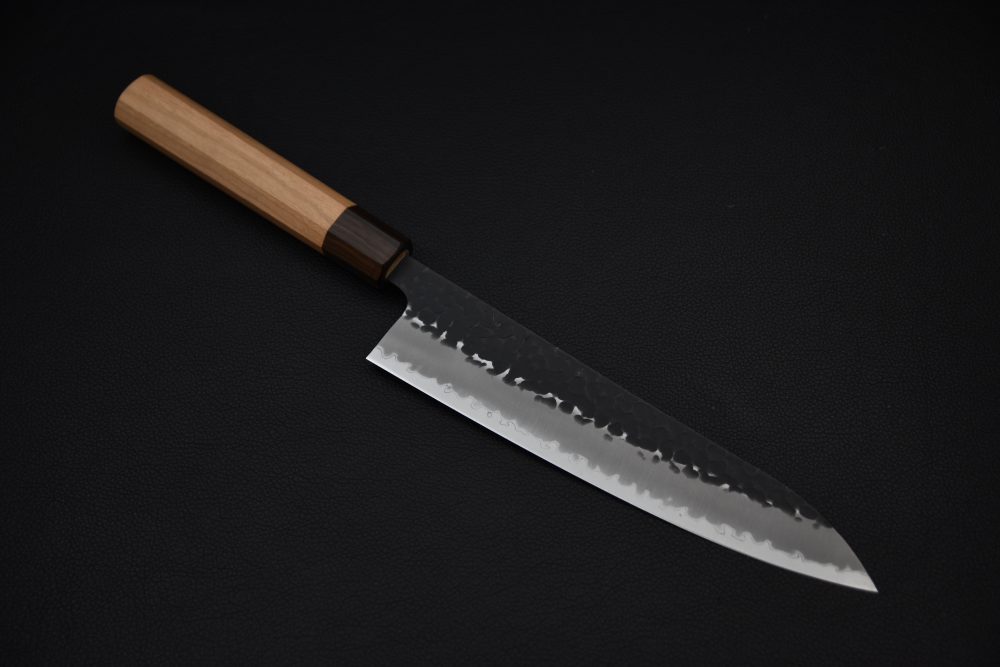 Hitohira Futana SB Kuro Tsuchime Gyuto 210mm Cerisier