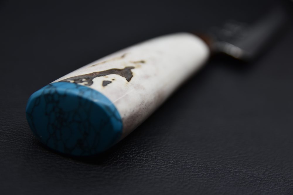 Nakagawa Uchi Hamono Ginsan Migaki Sujihiki 270mm Stag Horn