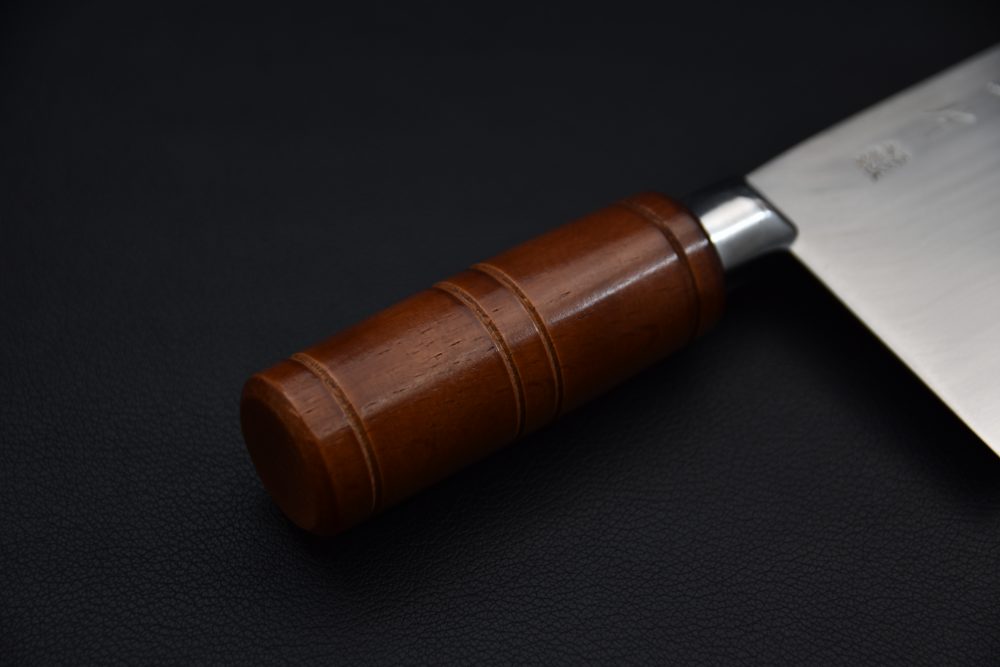 Hitohira Stainless Clad Chinese Cleaver 200mm Beech Wood
