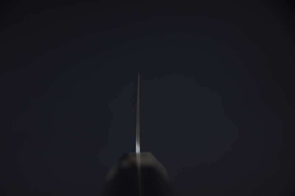 Hitohira AH Swedish Stainless Santoku 165mm Ébène