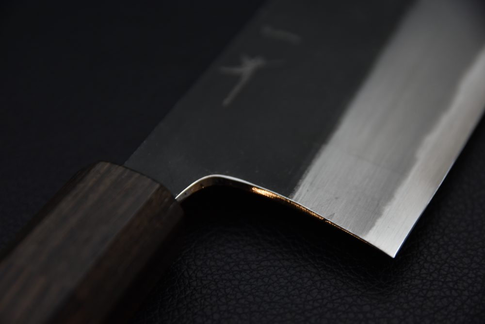 Hitohira Togashi Shirogami #2 Kurouchi Nakiri Tagayasan