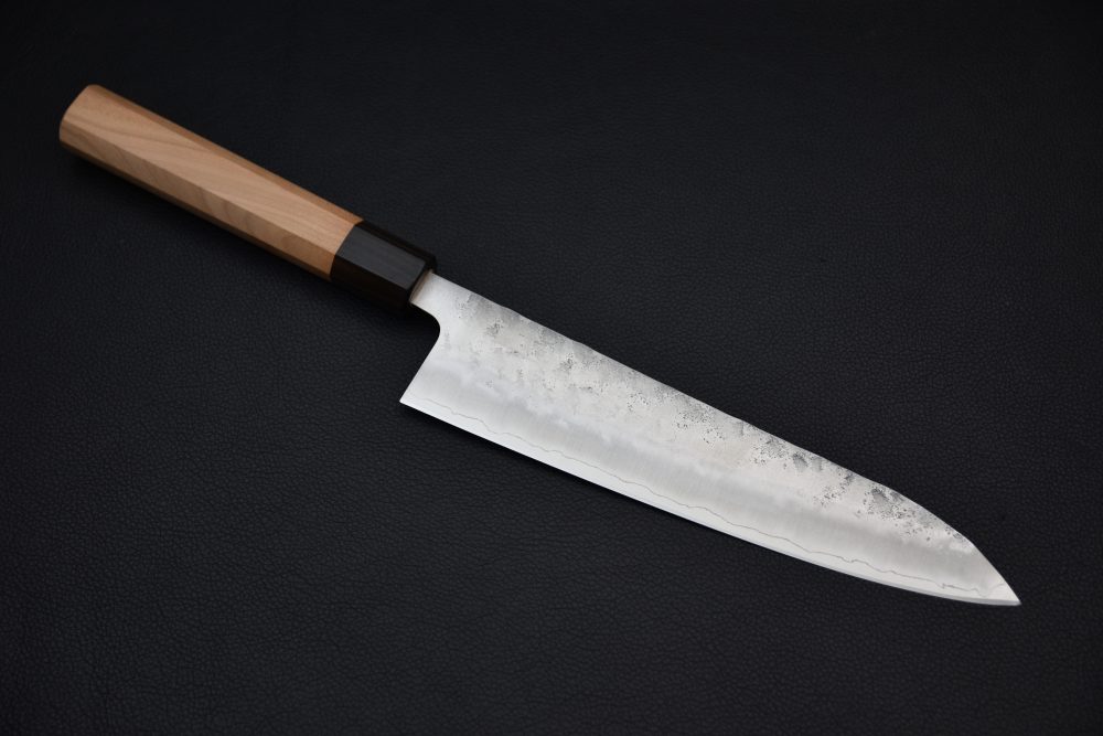 Hitohira Futana S3 Nashiji Gyuto 210mm Cerisier