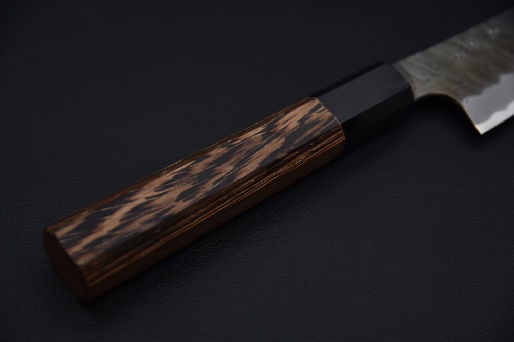 Nigara Hamono Aogami Super Kurouchi Tsuchime Sakimaru 270mm Tagayasan