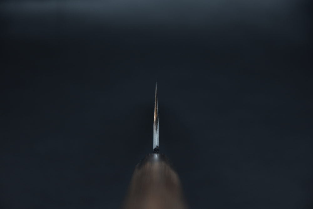 Hitohira Togashi Shirogami #2 Kurouchi Gyuto 240mm Tagayasan