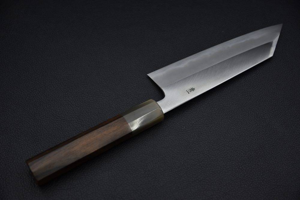 Hitohira Tanaka Kyuzo Aogami #1 Migaki Bunka 180mm Ziricote