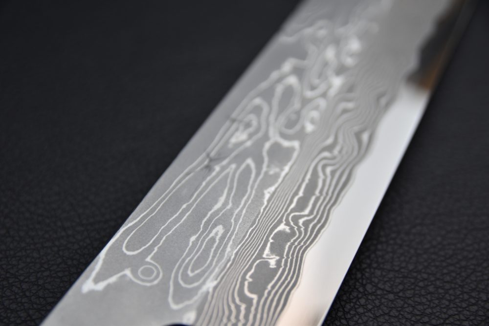 Hitohira Kikuchiyo Mosuke Enmon Shirogami #1 Kiritsuke 270mm Ebony Taihei