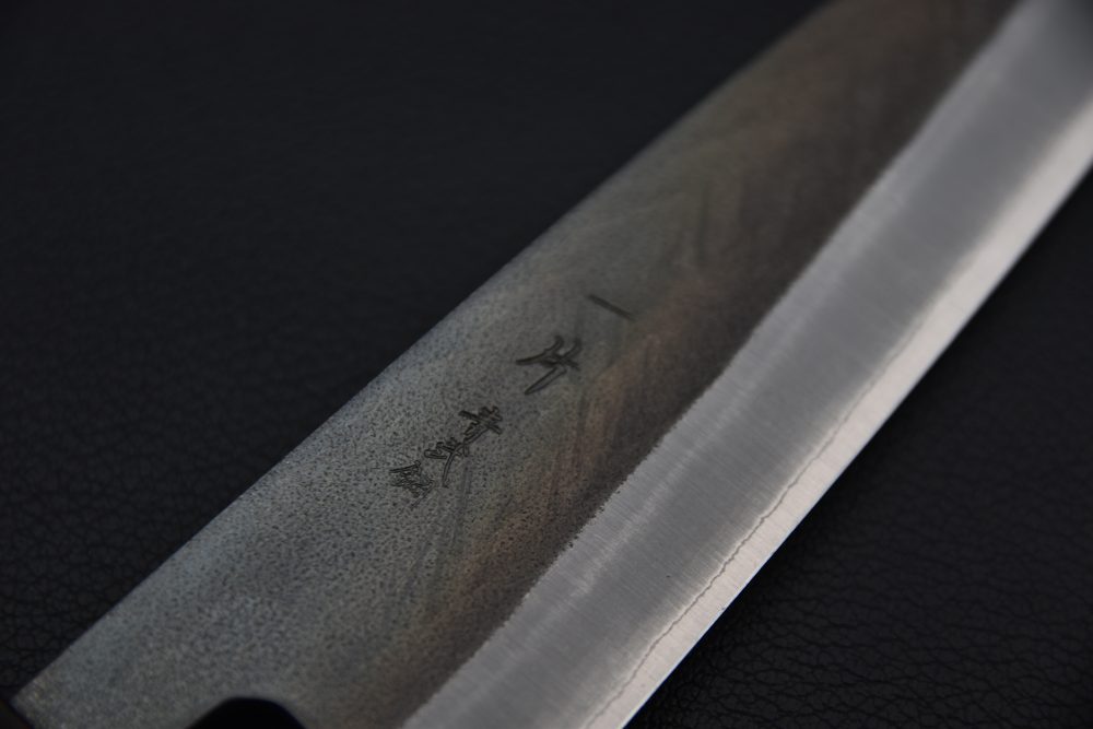 Hitohira TD Aogami #2 Stainless Clad Kurouchi Petty 150mm Padauk