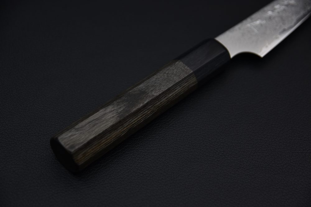 Hitohira Imojiya TH Damascus Petty 120mm Pakka