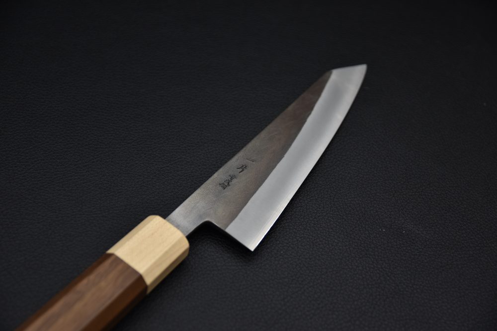 Hitohira TD Aogami #2 Kurouchi Honesuki Kaku 150mm Walnut