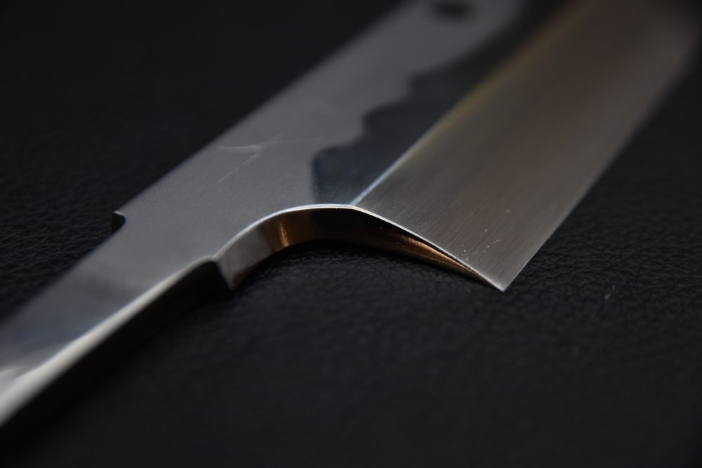 Hitohira Togashi Shirogami #1 Fuji Hakumon Mizu Honyaki Yanagiba 330mm No Handle