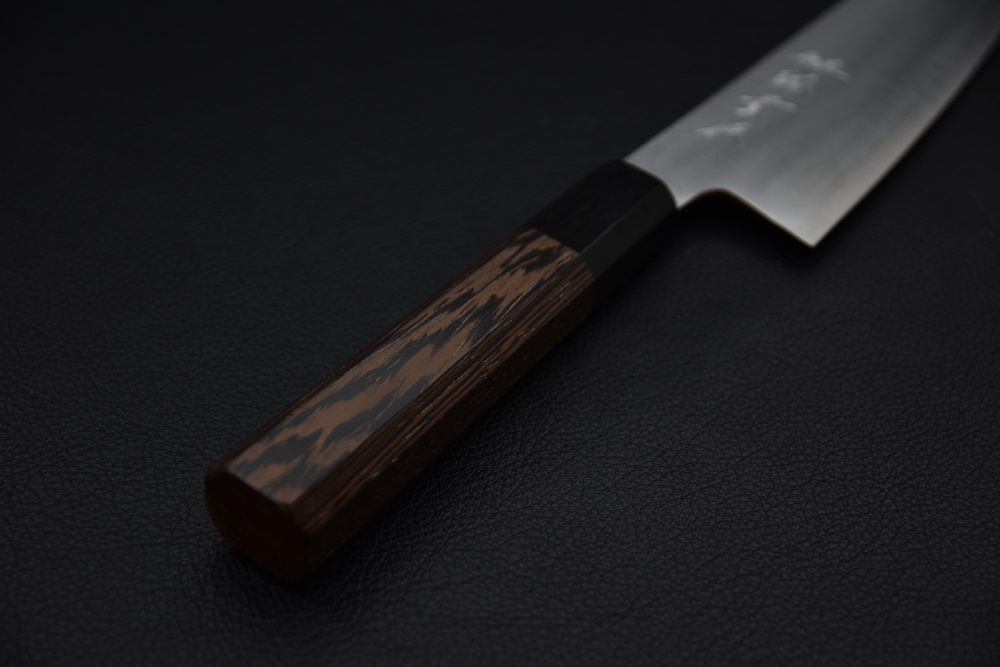 Tanaka Shigeki Aogami #2 Stainless Clad Santoku 180mm Tagayasan