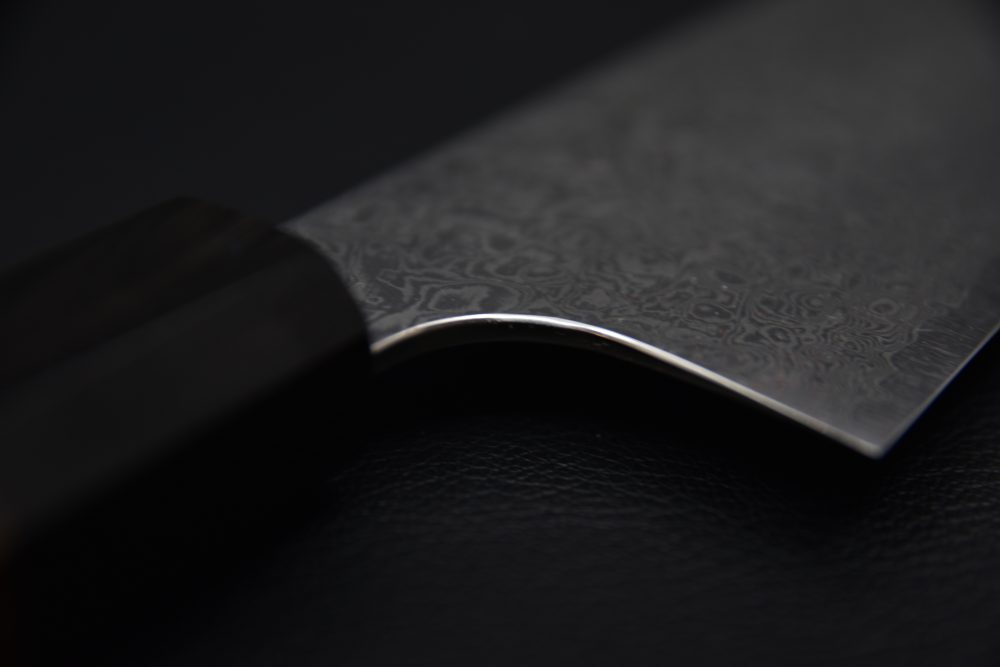 Hatsukokoro Ginyo Ginsan Tsuchime Damascus Gyuto 210mm Wenge