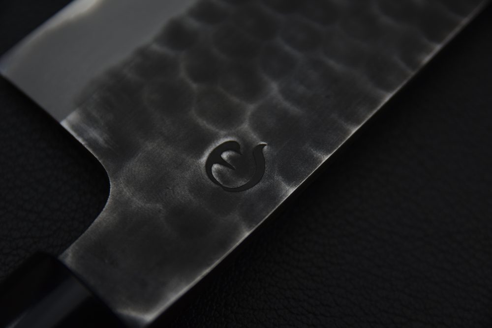 Hitohira Hinode Tsuchime Shirogami #2 Stainless Clad Gyuto 210mm Ho