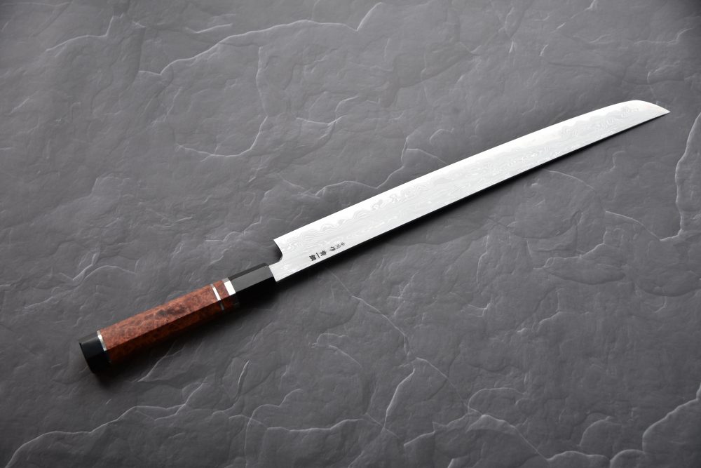 Nakagawa Suminagashi Aogami #1 Sakimaru 390mm Karin