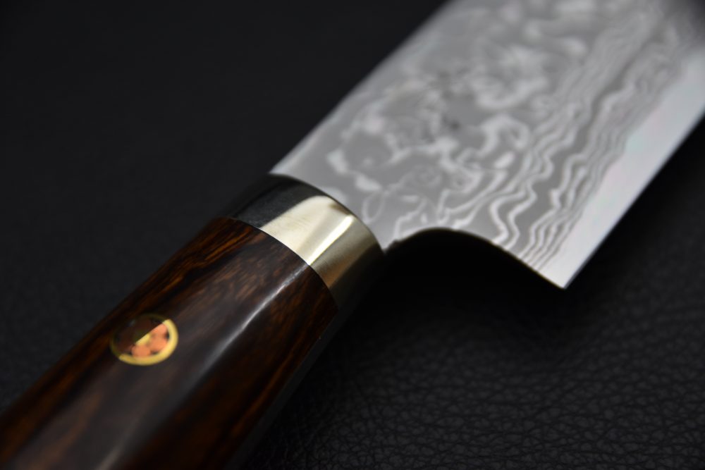 Yoshihiro Yauji Aogami #2 Damascus Yanagiba 330mm Ironwood