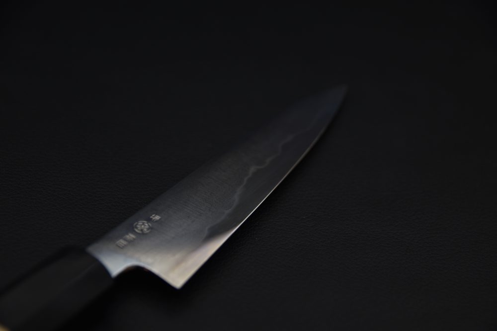 Takada no Hamono Shirogami #2 Suiboku Petty 135mm Ho Wood