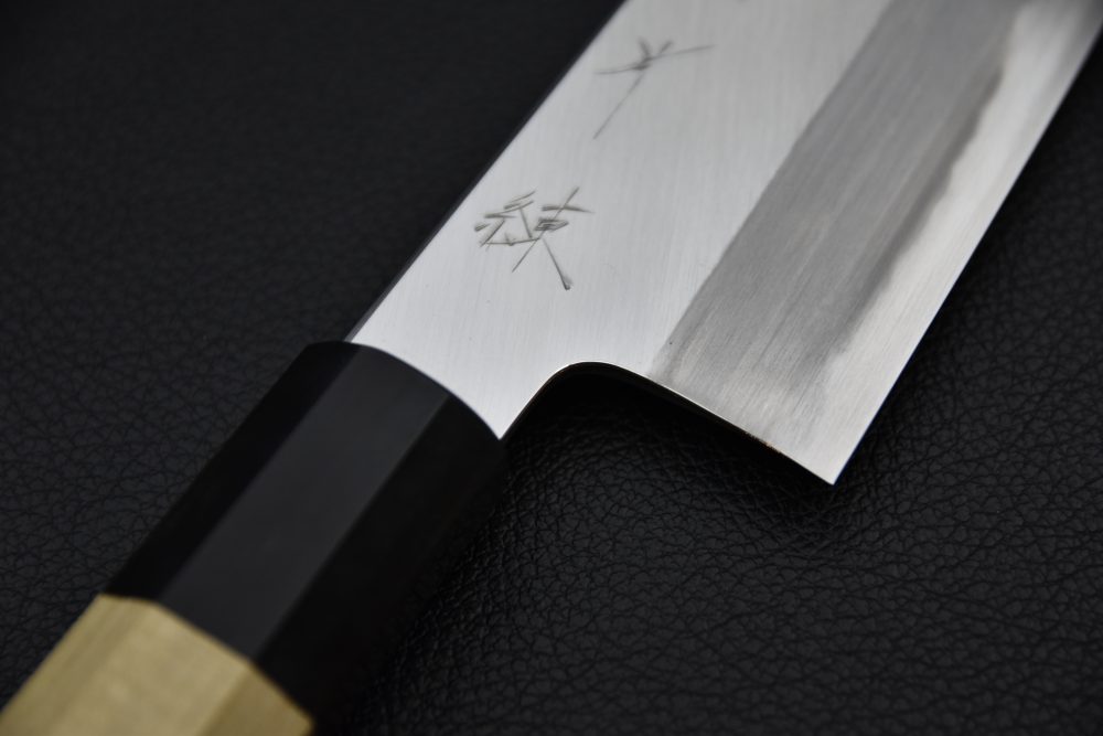 Hitohira Kikuchiyo Ren Aogami #2 Santoku 180mm Ho