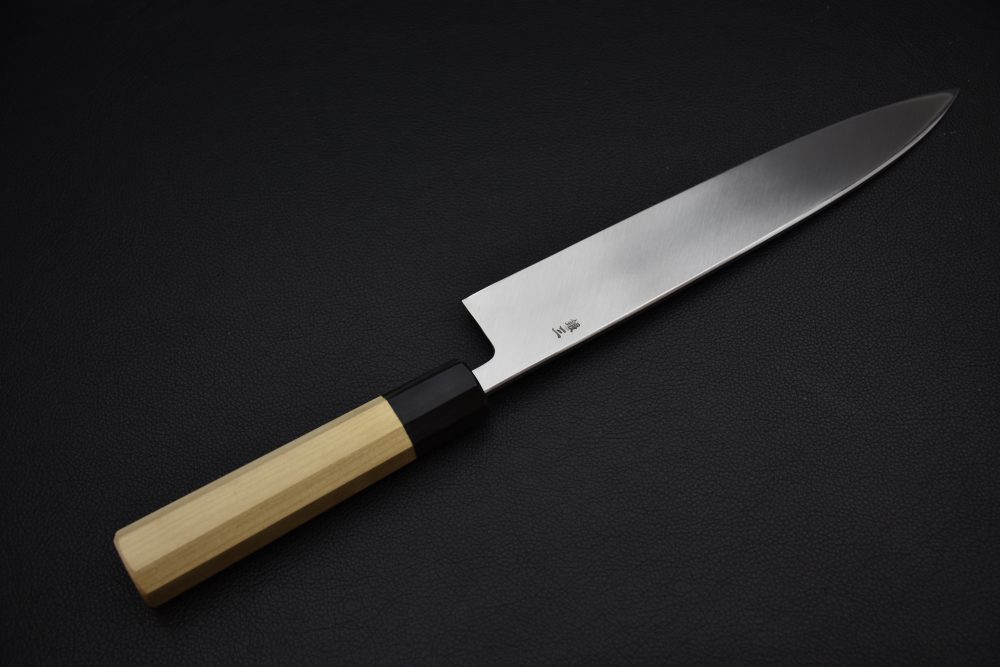 Hitohira Kikuchiyo Rikichi Silver #3 Mioroshi Deba 240mm Ho