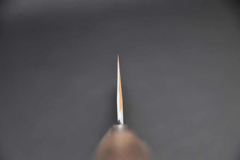 Hitohira Togashi Shirogami #2 Kurouchi Kiritsuke Gyuto 210mm Tagayasan