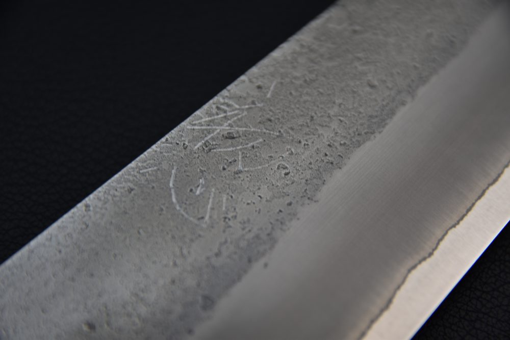 Yoshikane Shirogami #2 Nashiji Kiristuke Gyuto 210mm Tagayasan