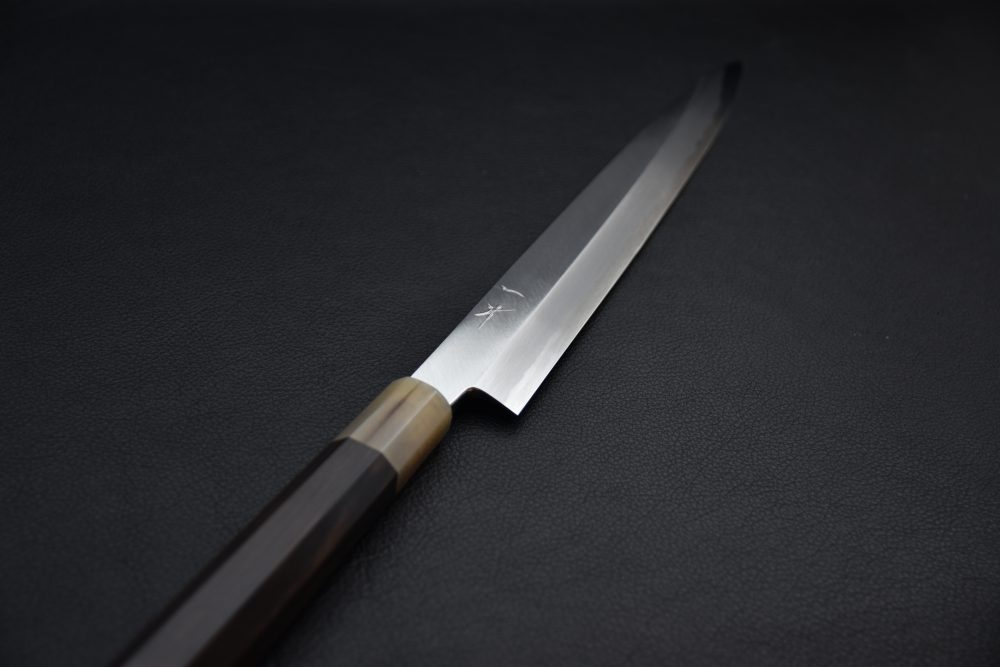 Hitohira Kikuchiyo Manzo Aogami #2 Yanagiba 270mm Ebony
