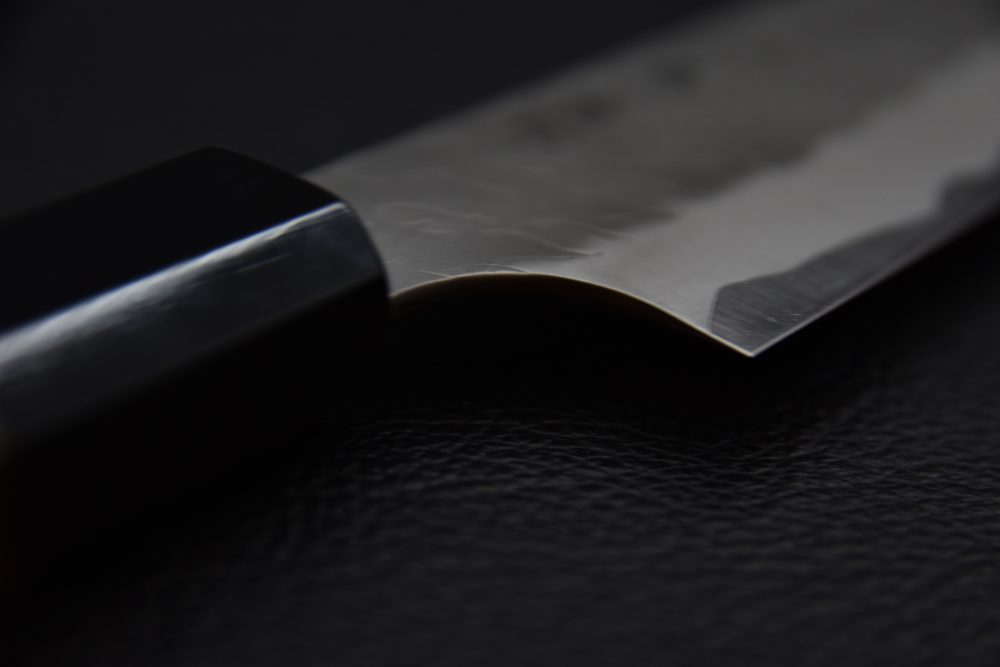 Nigara Hamono Aogami Super Migaki Tsuchime Kiritsuke Sujihiki 255mm Tagayasan