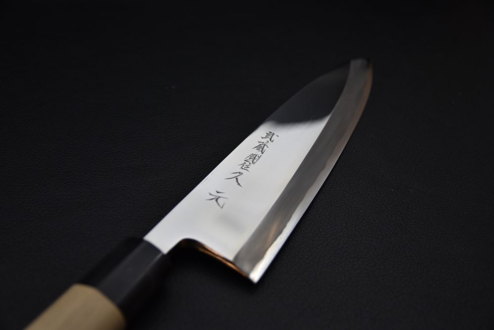 Morihei Hisamoto Miroir Aogami #2 Ai Deba 210mm Ho