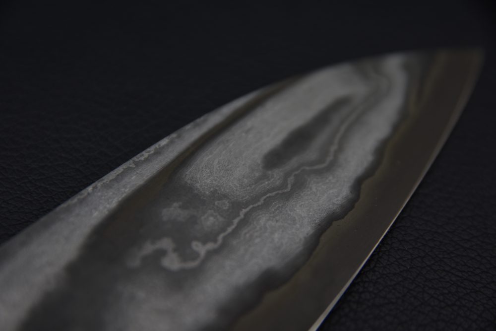 Nigara Hamono Aogami #2 Damascus 240mm Gyuto Karin #3